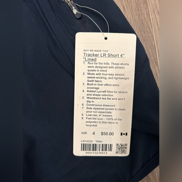 Lululemon Tracker Shorts - Picture 3 of 4